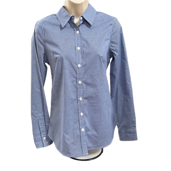 Van Heusen Women’s S/P Long Sleeve Slim Fit Button Front Shirt - Picture 1 of 12